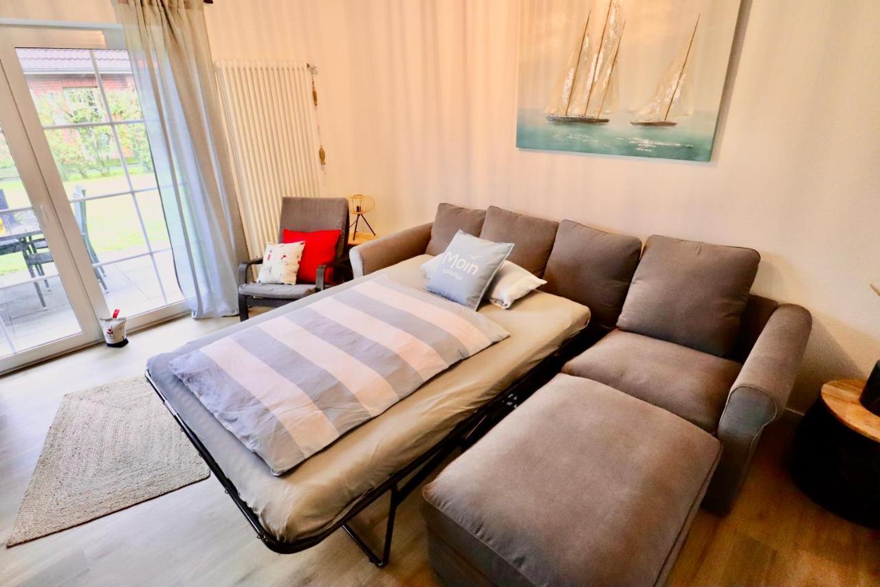 Nessmersiel, Renovierte Erdgeschosswohnung Mit Garten In Deichnaehe, Wallbox, Bettwaesche Inklusive Несмерзиль Экстерьер фото